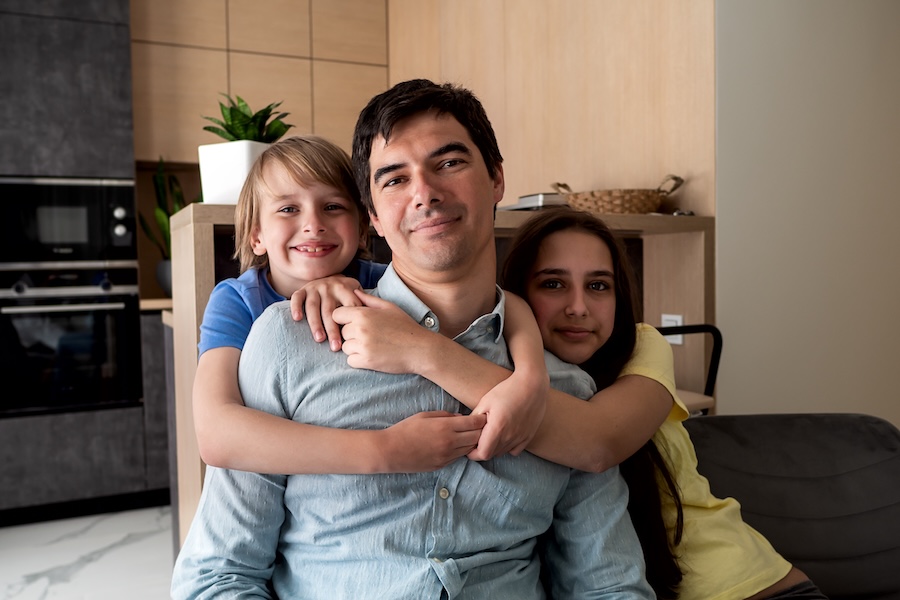 Affidamento dei figli al padre